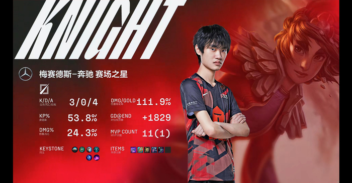 包含EDG强势BDS，Knight2送出助攻的词条